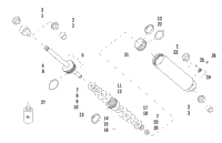 Rear Suspension Rear Arm Shock Absorber