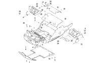 Front Frame And Footrest Assembly