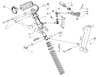 Shock Absorber And Sway Bar Assembly
