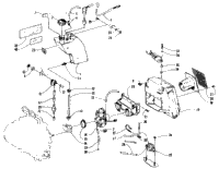 Oil Tank, Carburetor, Fuel Pump, And Silencer