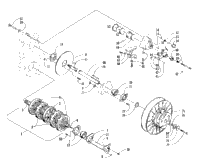 Drive Train Shafts And Brake Assemblies