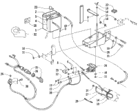 Battery, Solenoid, And Cables (Optional)