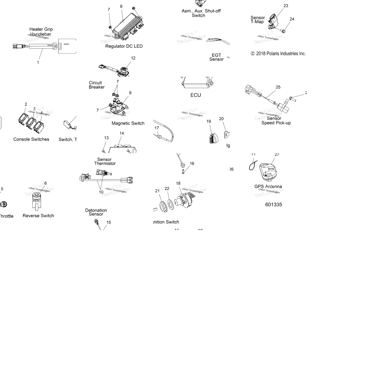 Electrical, Switches, Sensors & Components All Options