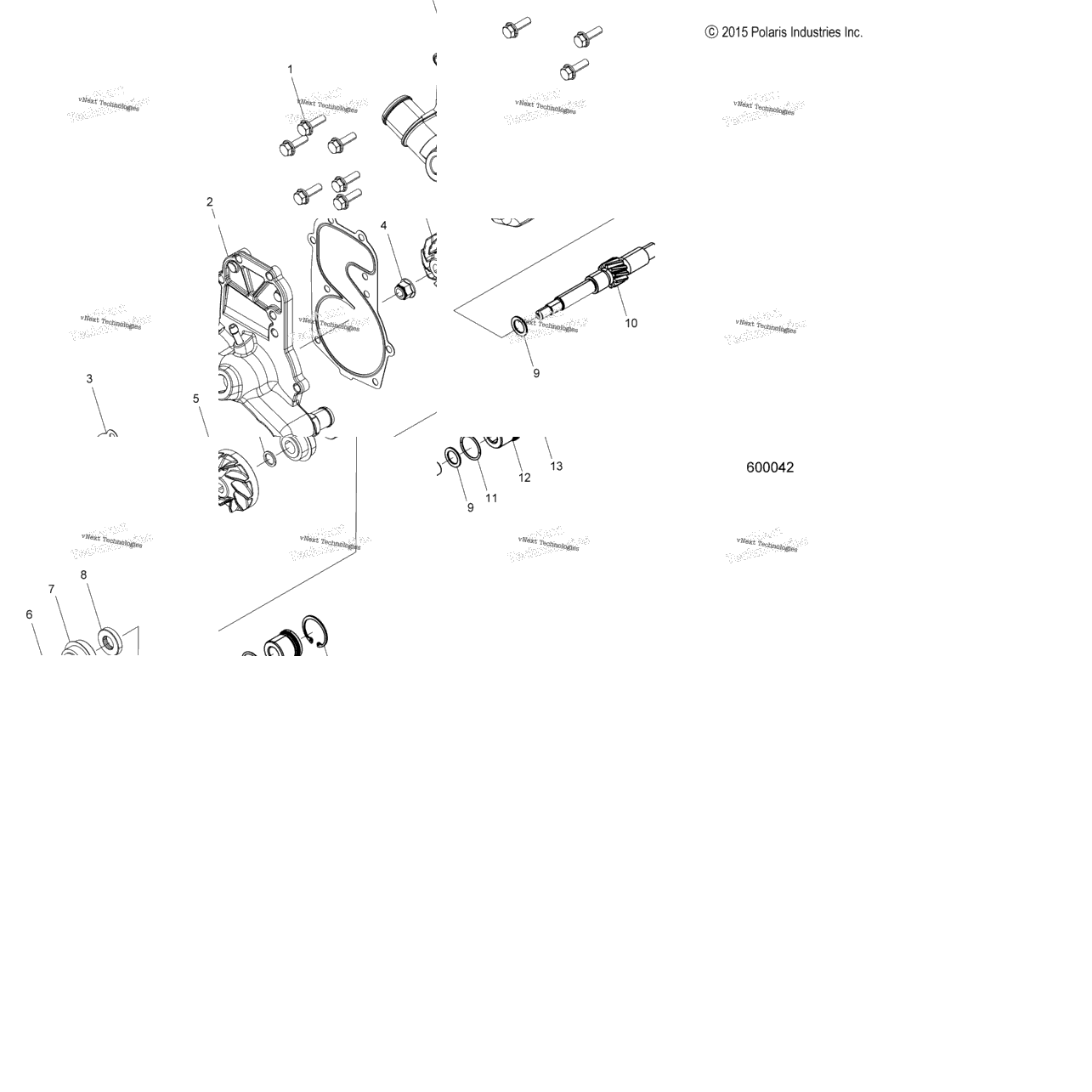 Engine, Water Pump S19efk8ps All Options
