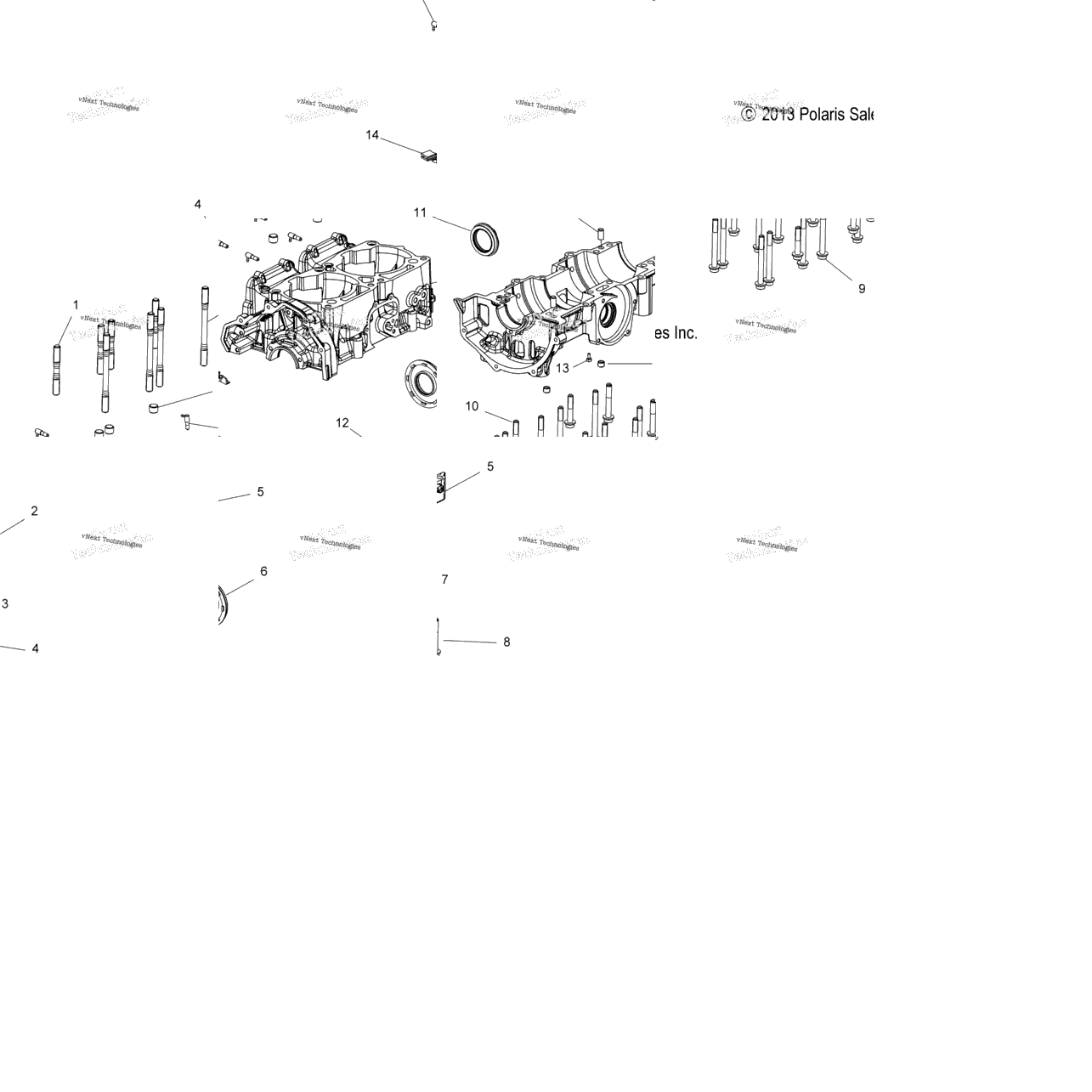 Engine, Crankcase