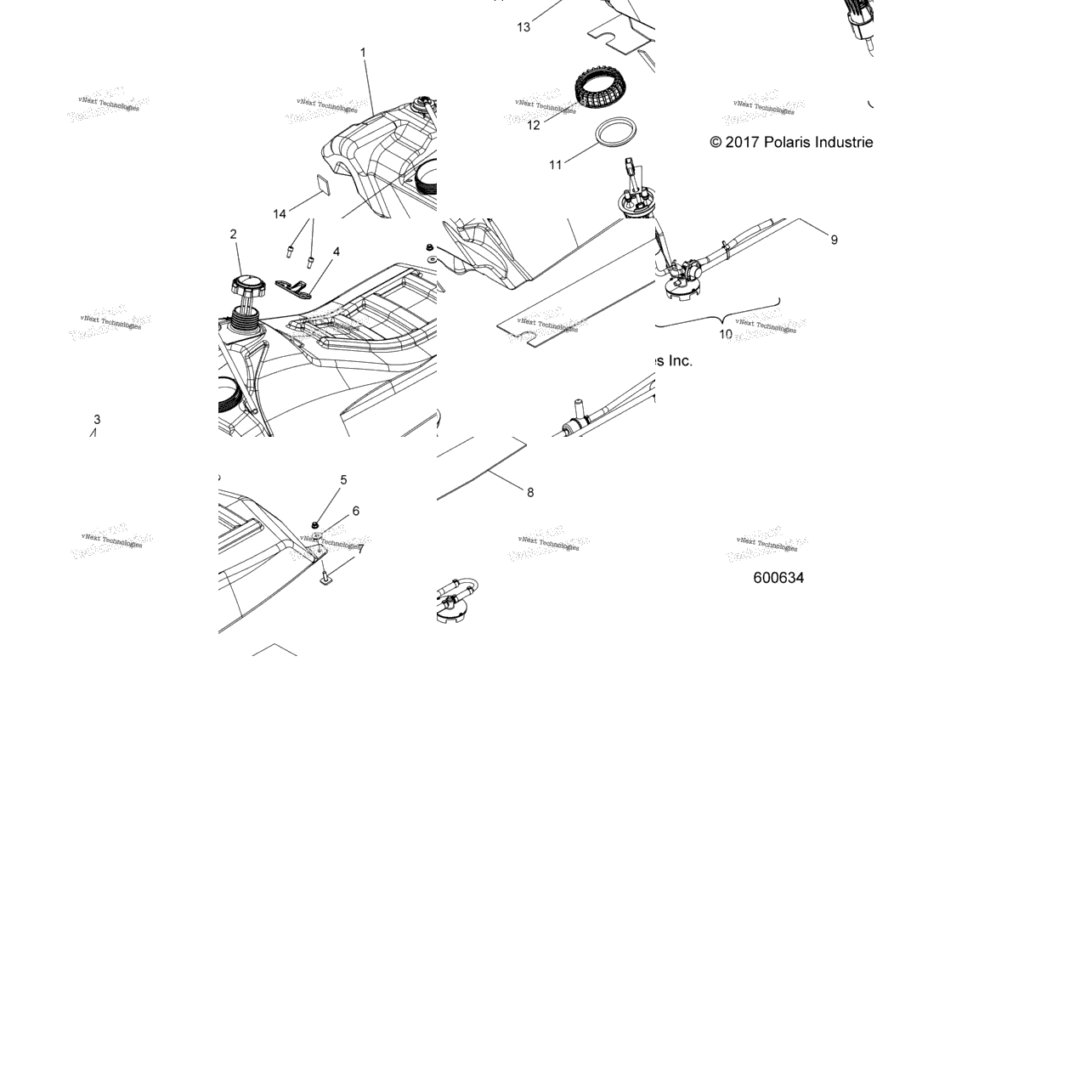 Fuel System, Fuel Tank Asm