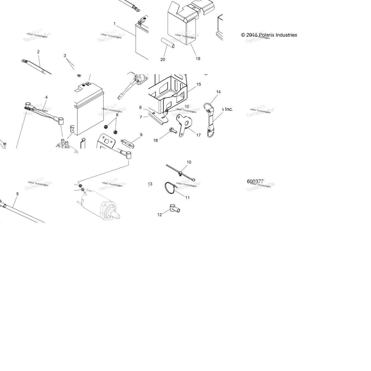 Electrical, Battery Box Asm