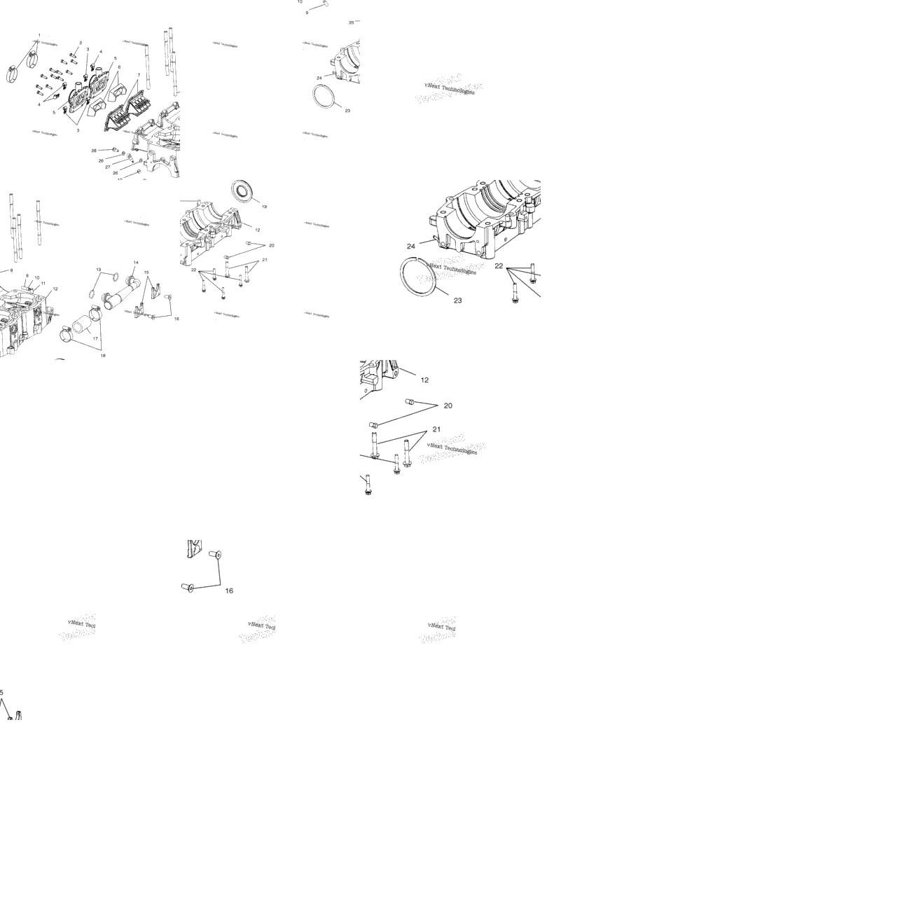 Crankcase S02nl8cs/Csa