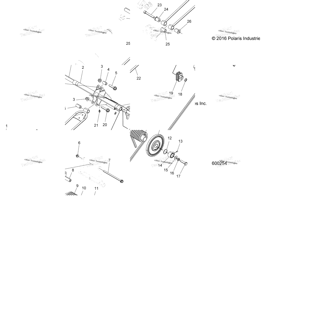 Suspension, Torque Arm, Rear All Options