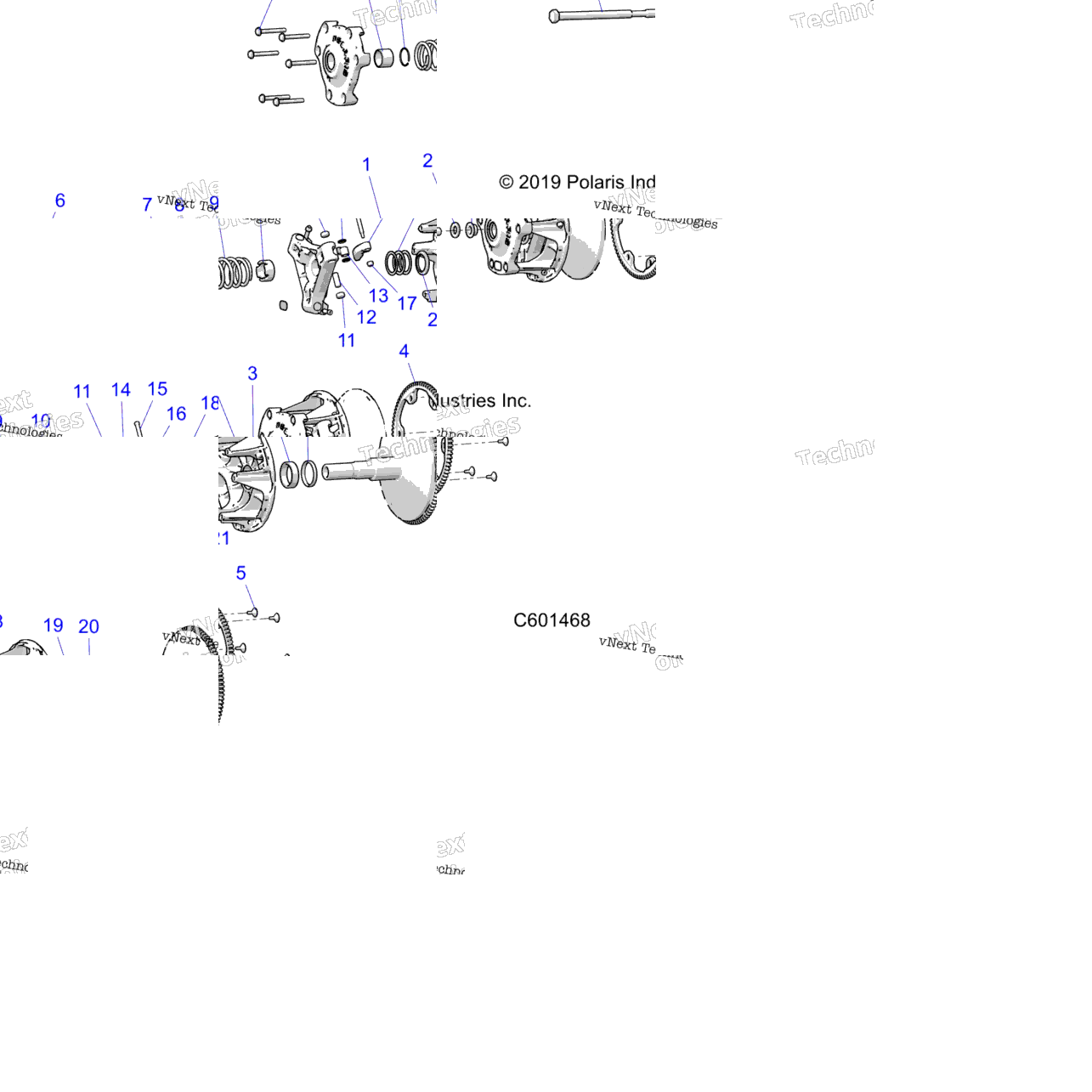 Drive Train, Clutch, Primary All Options