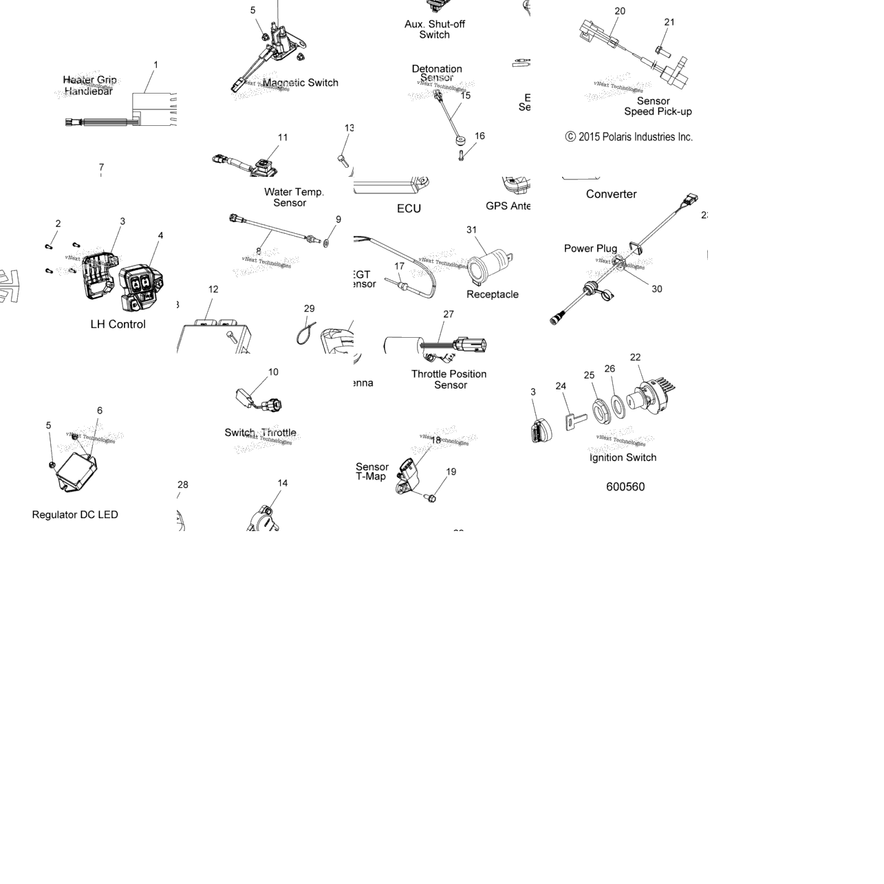 Electrical, Switches, Sensors & Components All Options