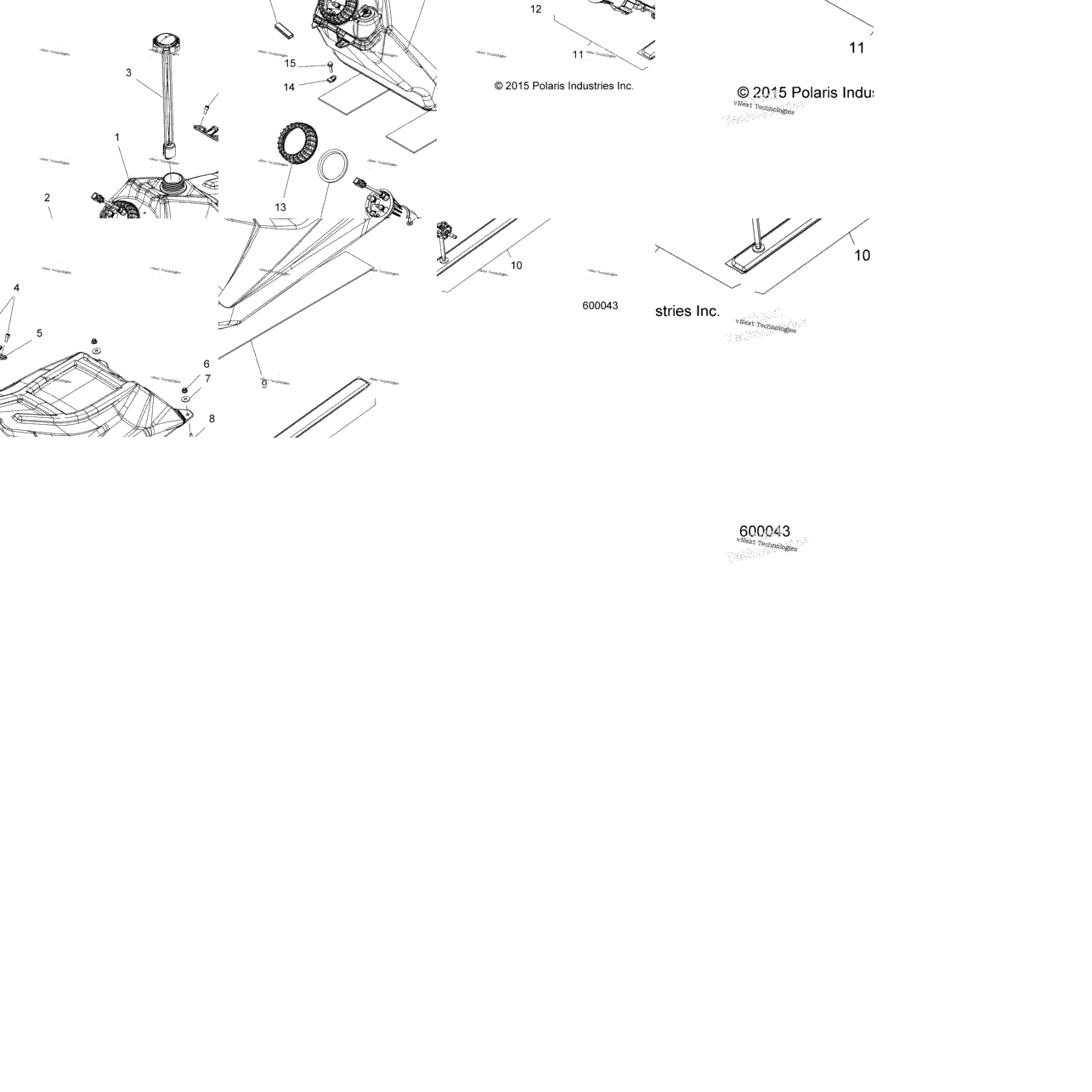 Fuel System, Fuel Tank Asm. All Options