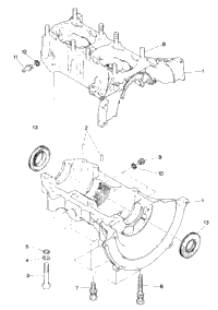 Crankcase Lt/Ltr