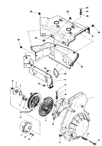Blower Housing & Recoil Starter (4910941094040A)