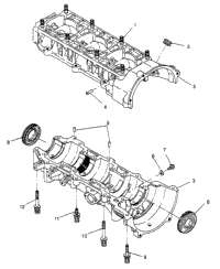 Crankcase Xlt 0970756, Xlt Sks , & Xlt Rmk 0970956