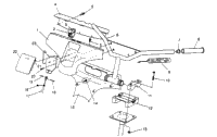 Steering Handlebar Trail Touring 0962262 & European Trail Touring E962