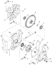 Wter Pump 700 Xcr & Europen 700 Xcr E985678 (4943114311D001)