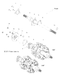Drive Train, Jackshaft & Driveshaft All Options