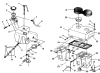 Oil Tank/Air Box Assembly Storm E940782 & Storm Sks