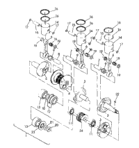 Piston & Crankshaft Rxl/Rxl Sks