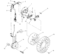 Magneto Assembly Trail 0950761, Trail Deluxe 0950262 & European Trail De