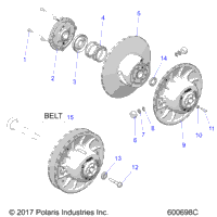 Drive Train, Clutch, Secondary All Options