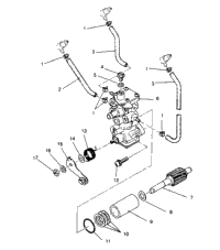 Oil Pump Xlt Touring 0963357 & European Xlt Touring