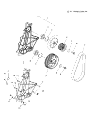 Drive Train, Quickdrive Belt System All Options