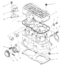 Cylinder Assembly Widetrak Lx 0952064 & European Widetrak Lx