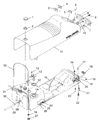 Seat & Gas Tank