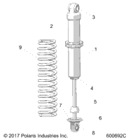 Suension, Shock, Ifs S21fjb8 All Options (600692C)