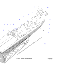 Chassis, Rear, Misc. Covers And Snowflap