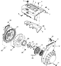 Blower Housing & Recoil Starter