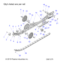 Suspension, Rail, Lh/Rh
