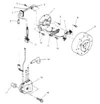 Magneto Assembly 500 Carb