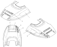 Hood Foam/Foil Lite Gt 0963133 & European Lite Gt
