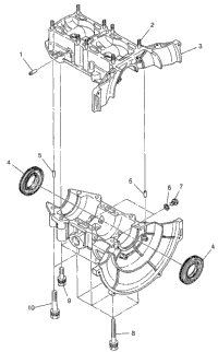 Crankcase Lite Touring 0983133 & European Lite Tourng