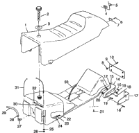 Seat & Gas Tank Xlt Sp