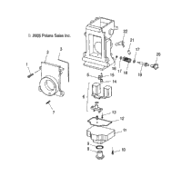 Engine, Carburetor, Lower
