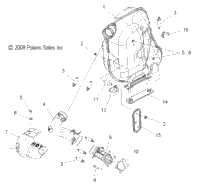 Engine, Exhaust S09pt7fs (49Snowexhaust09trg)