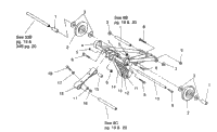 Front Torque Arm Assembly 440 / 0930760 & 440 Sks / 0930560