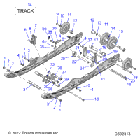 Suspension, Rear And Track S24mdx6dsa/6Dea