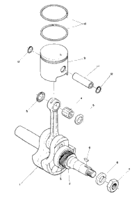 Piston & Crankshaft (4909540954022A)