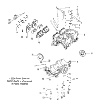 Crankcase /Esa (4992809280C10)