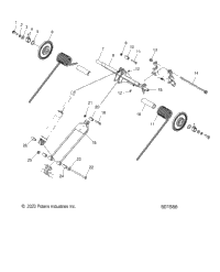 Suspension, Torque Arm, Rear