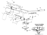 Steering Handlebar 500 Efi Sks 0962574, 500 Efi Rmk , & European