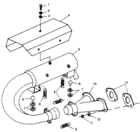 Exhaust System Lite Gt & European Lite Gt E973133