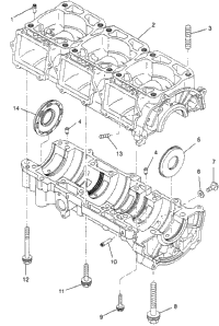 Crankcase E985678