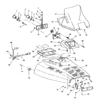 Hood Assembly Rxl/0930768 & Rxl Sks/0930568