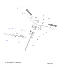 Steering, Upper & Handlebar Asm